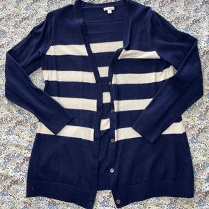 Gap Striped Cardigan